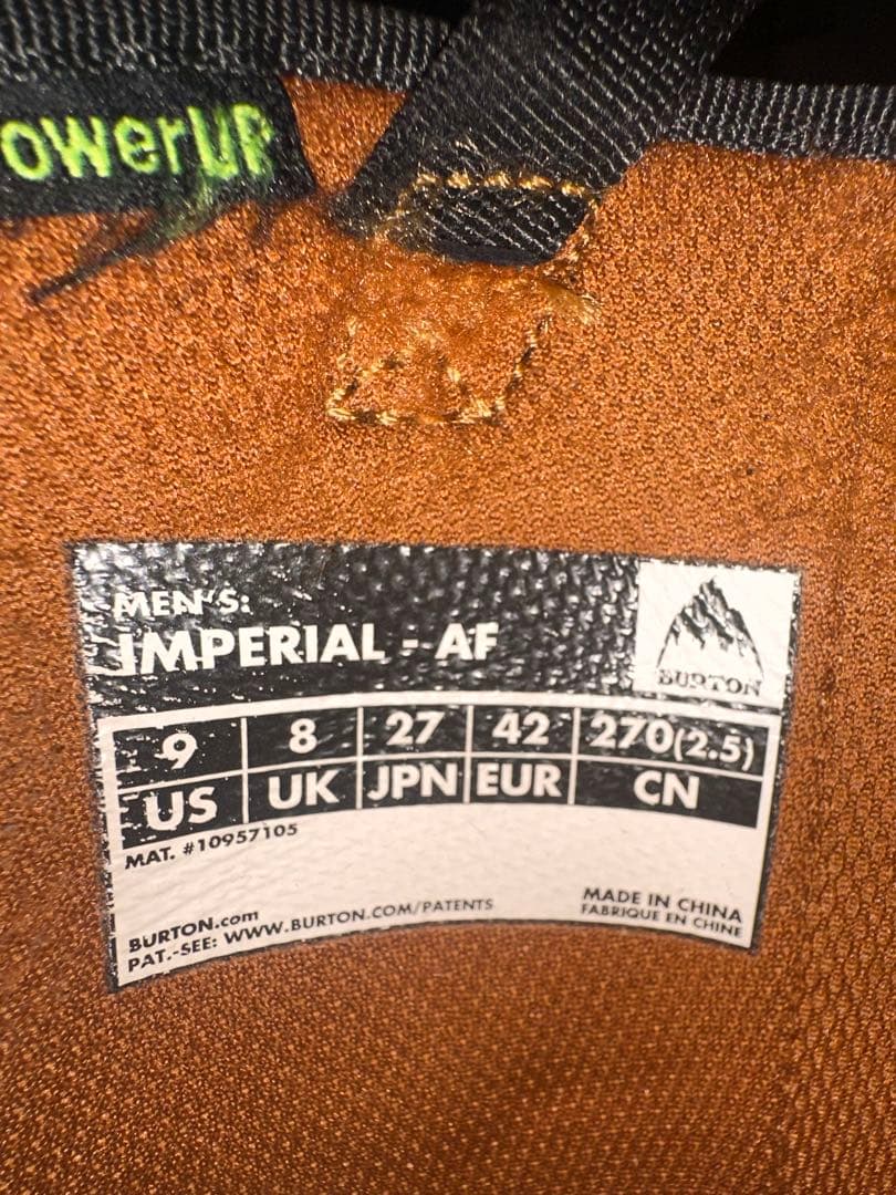 Burton Imperial スノーボードブーツ