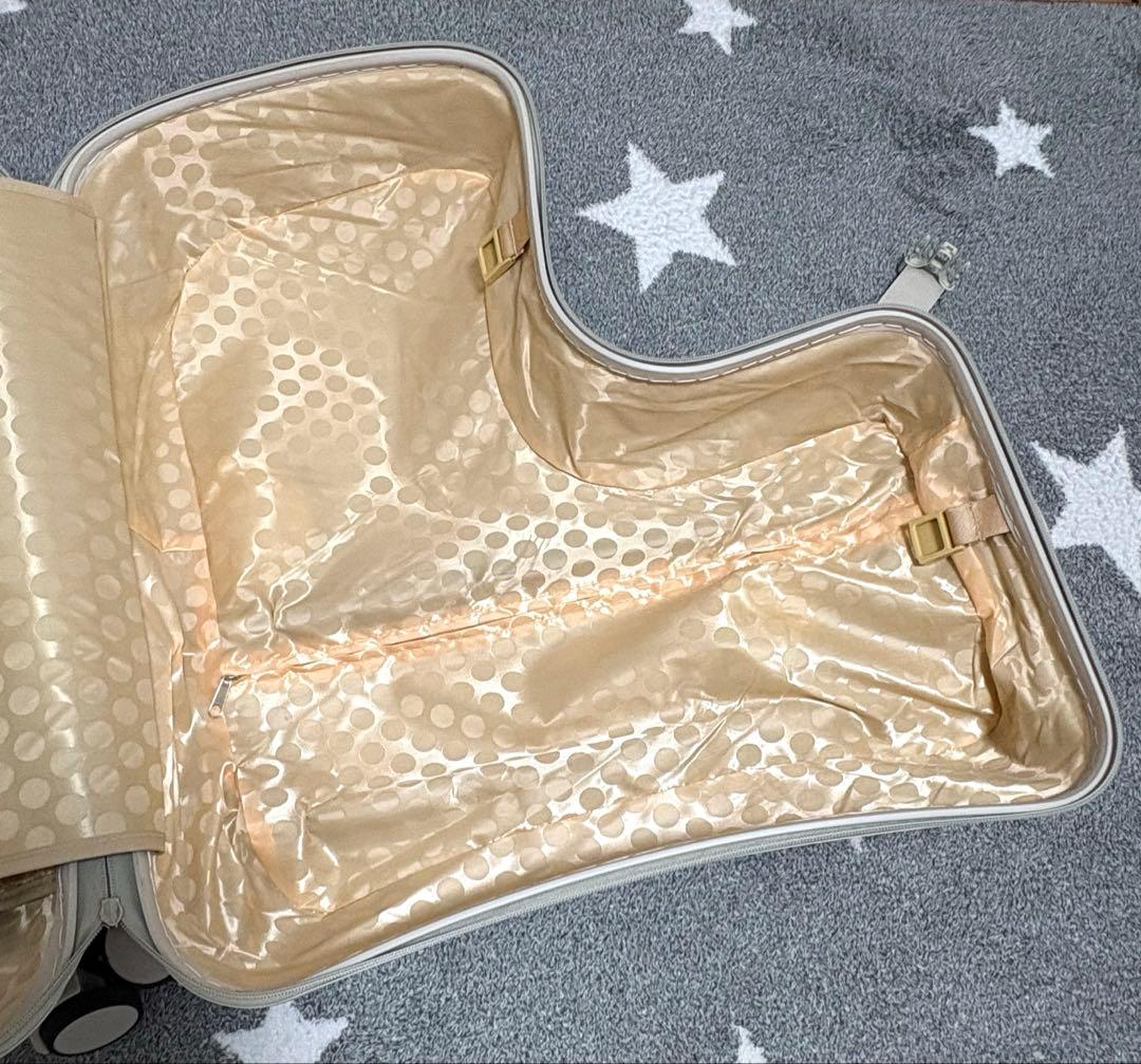 【ノリッコ】プレミアムシートタイプ　キャリーケース　パステルピンク　M