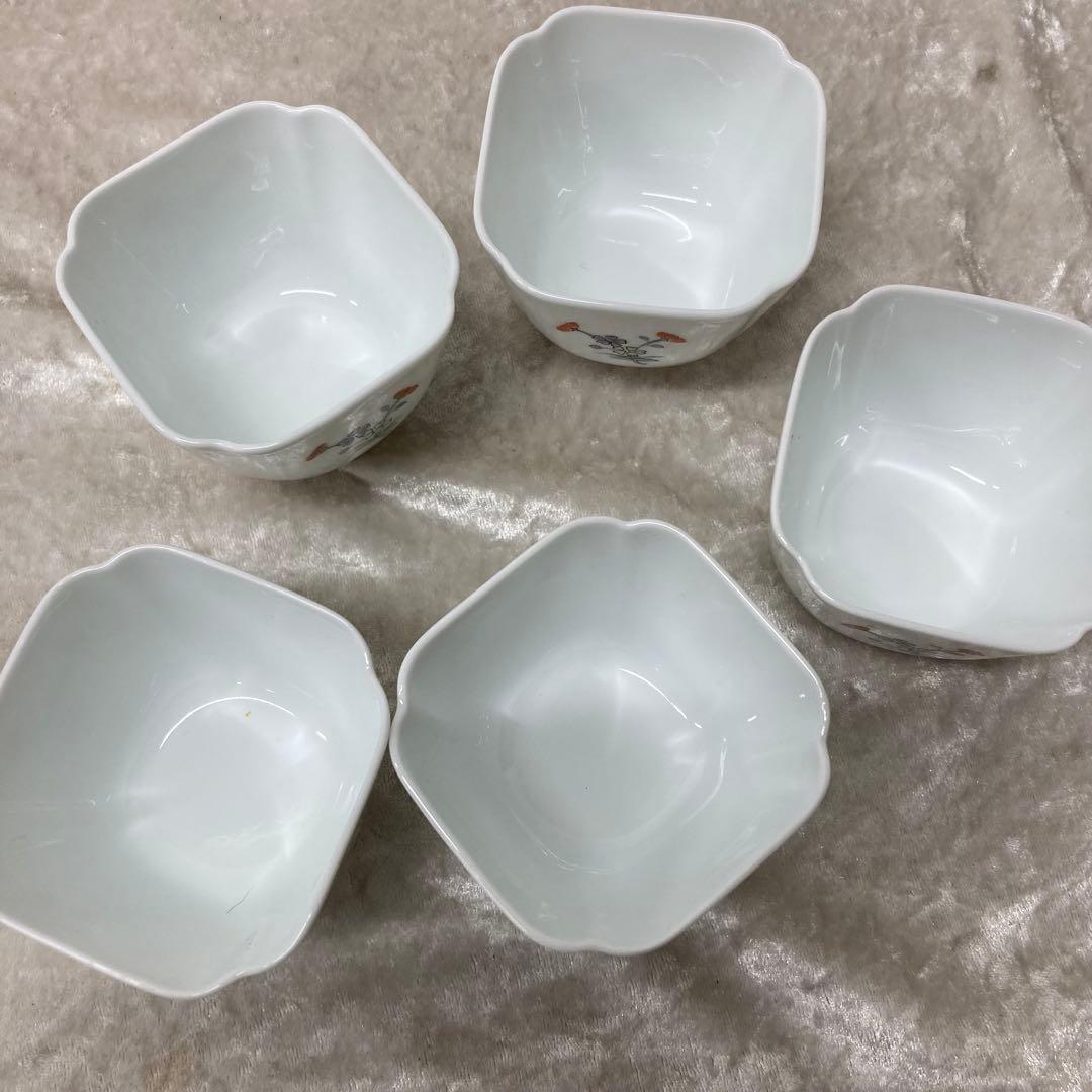 十三代酒井田柿右衛門　小鉢5客