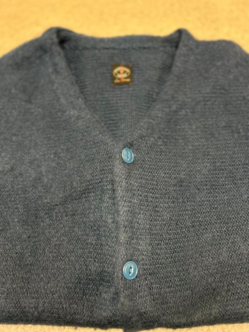 towncraft pennys 70s 復刻 モヘア混　カーディガン　シャギー