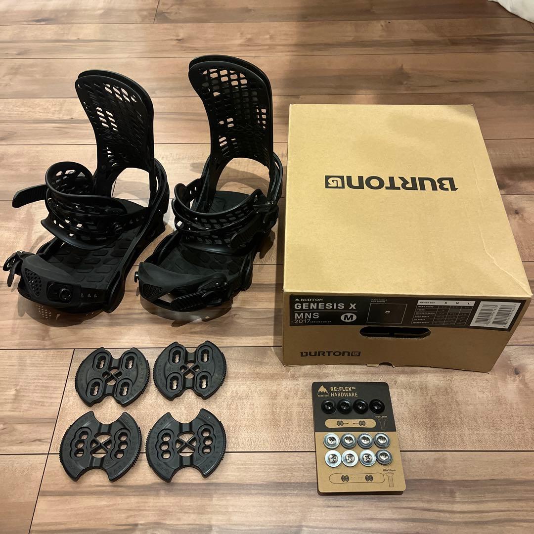 2017 Burton Genesis X メンズ M 黒