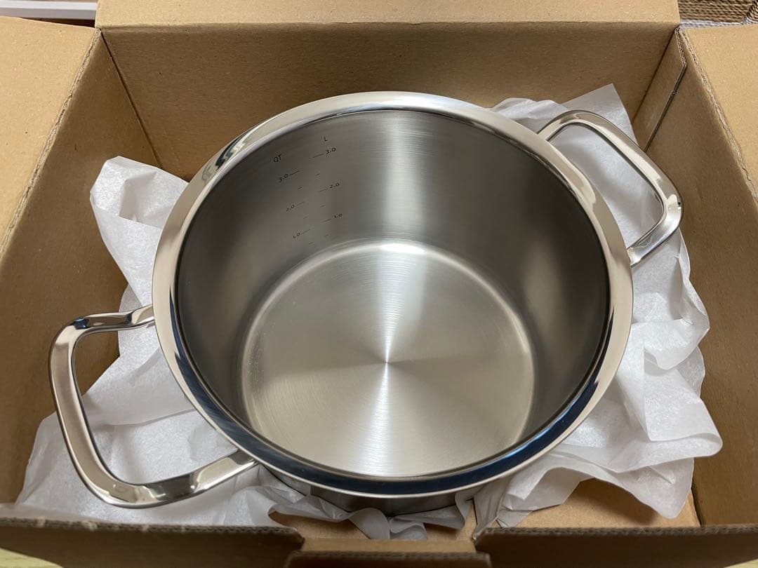 【未使用】Fissler 両手鍋 20cm プロフィコレクション