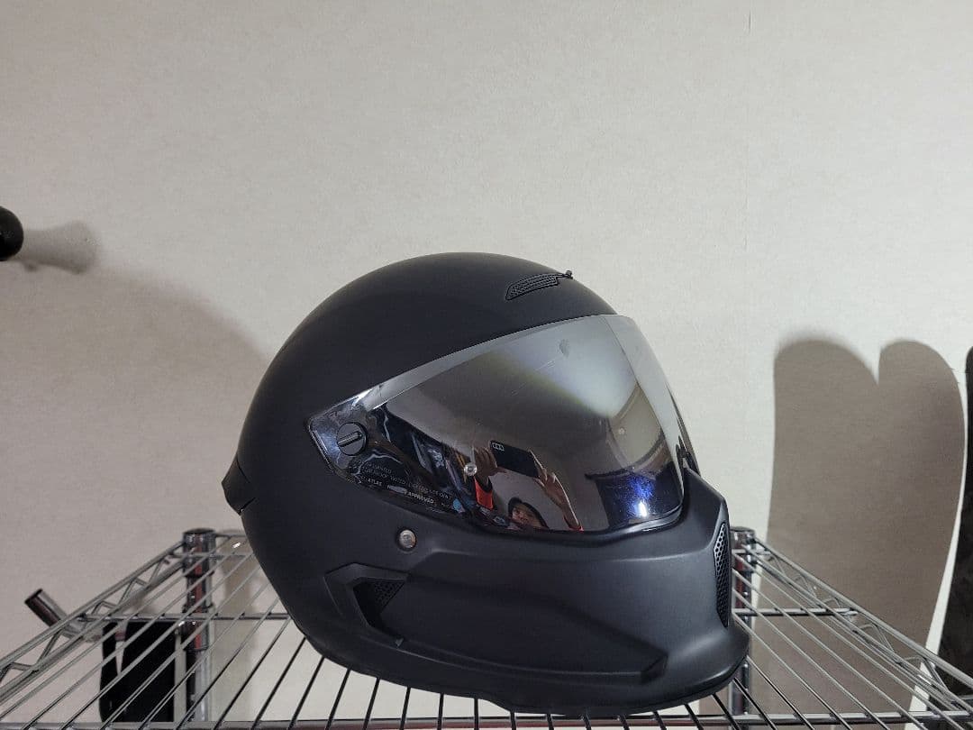 Ruroc コア フルフェイスヘルメット マットブラック M/Lサイズ