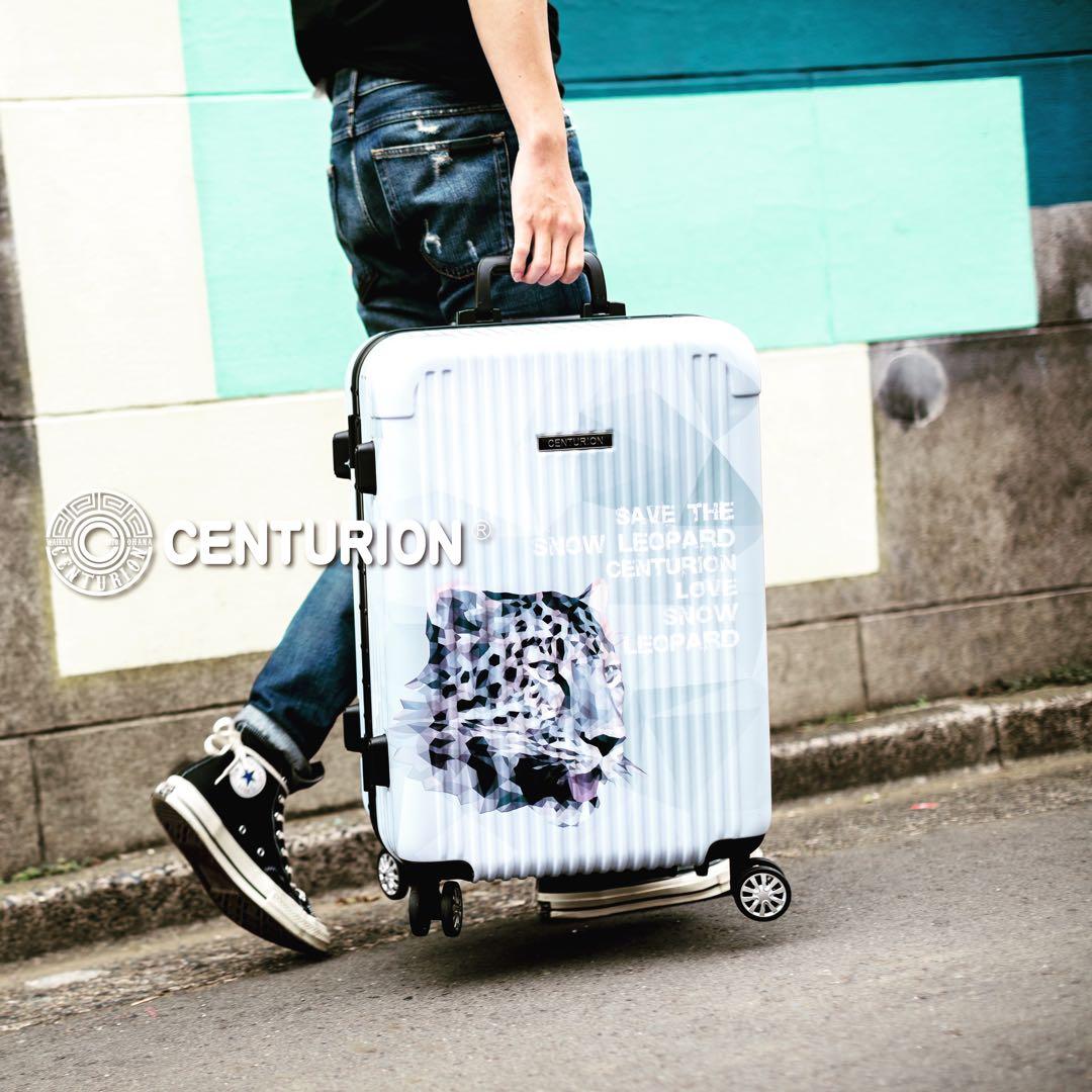 CENTURION /Mサイズ/26インチ旅行/フレーム型/ホワイト/人気商品