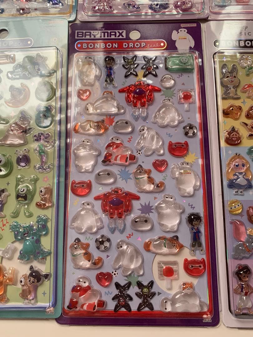 【正規品】ボンボンドロップシール　ディズニー　8種類