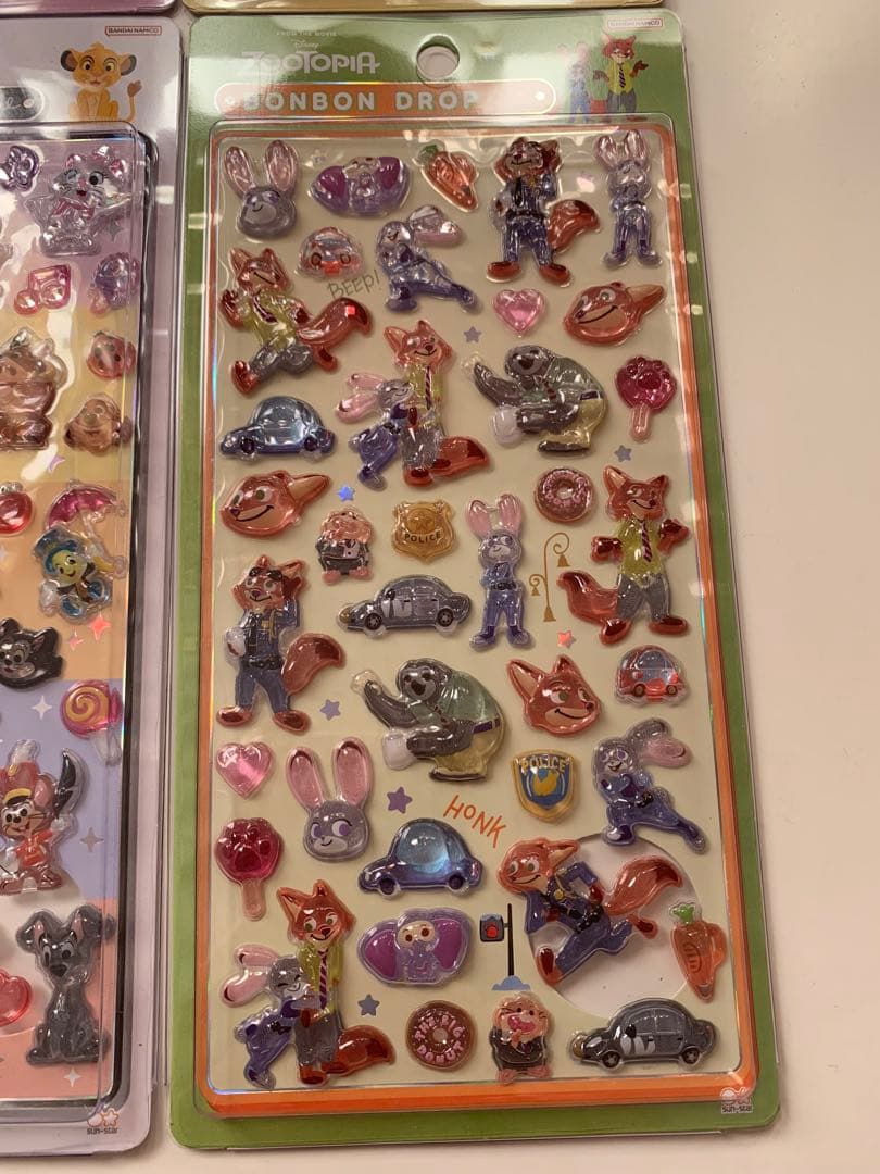 【正規品】ボンボンドロップシール　ディズニー　8種類