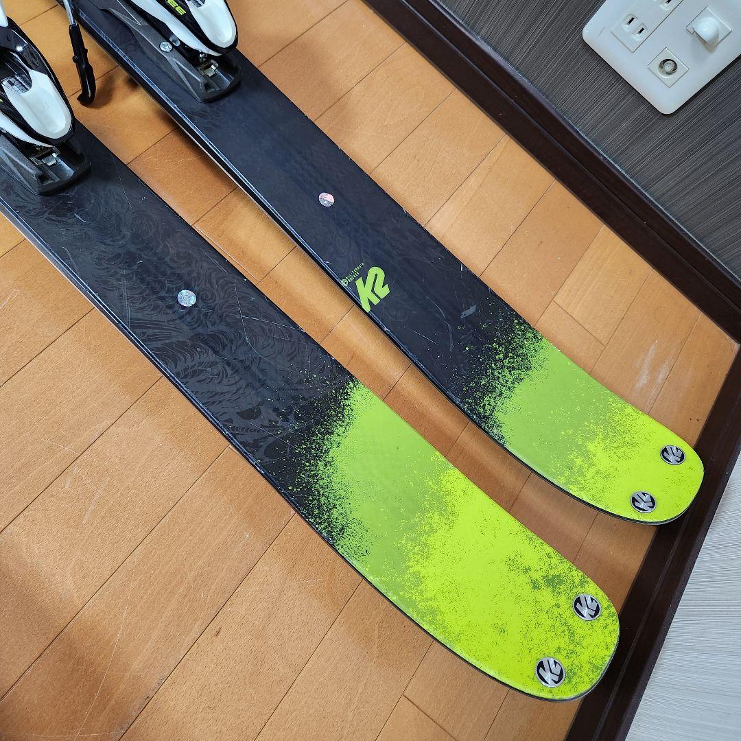 【良品】K2 SIGHT スキー 159cm ツインチップ 太板