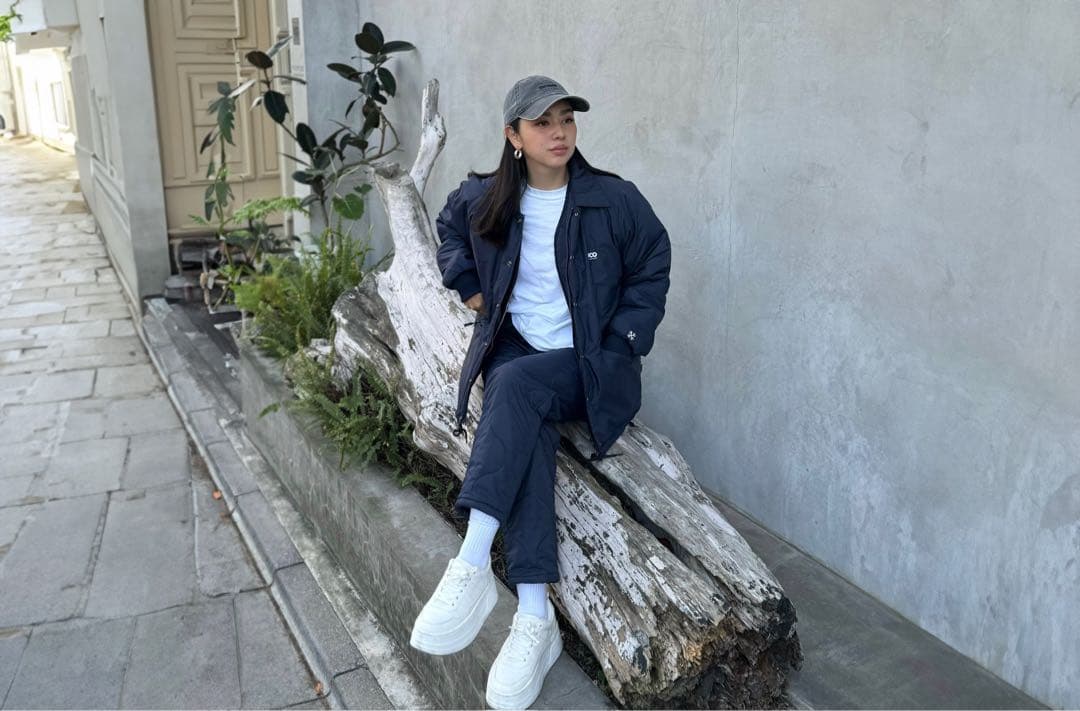 ライジングサンコーヒー キルティングパンツ Lサイズ スタンダードカリフォルニア