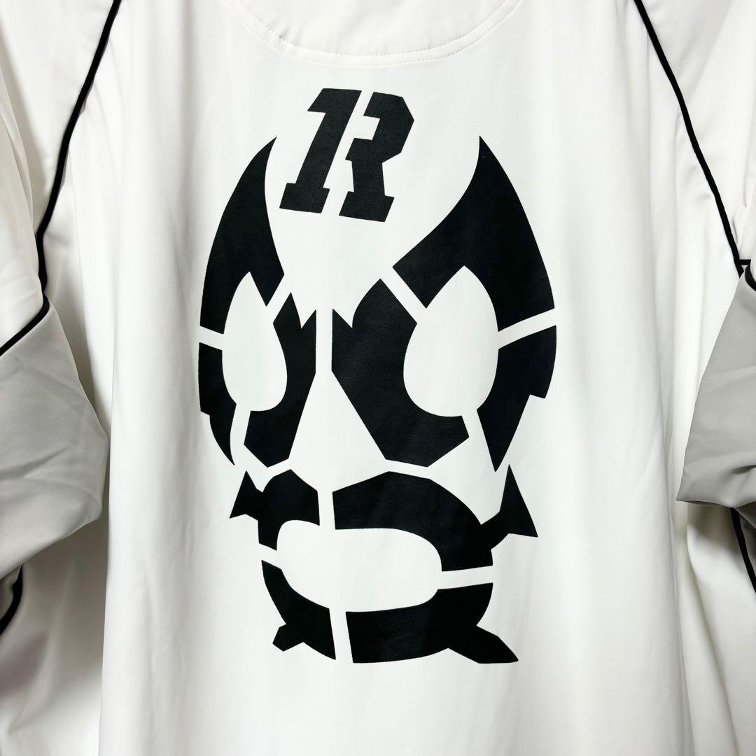 ラッセルノ ゴルフ ビッグルチャ グラフィック L/S モックネック ホワイト7