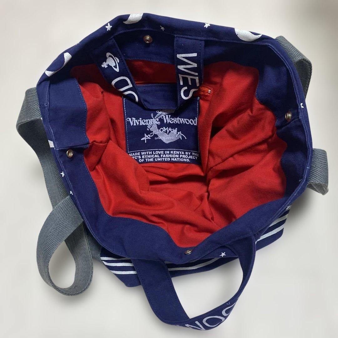 希少品⭐︎【ハンドメイド】ヴィヴィアンウエストウッド　EFIコラボ　アフリカバッグ