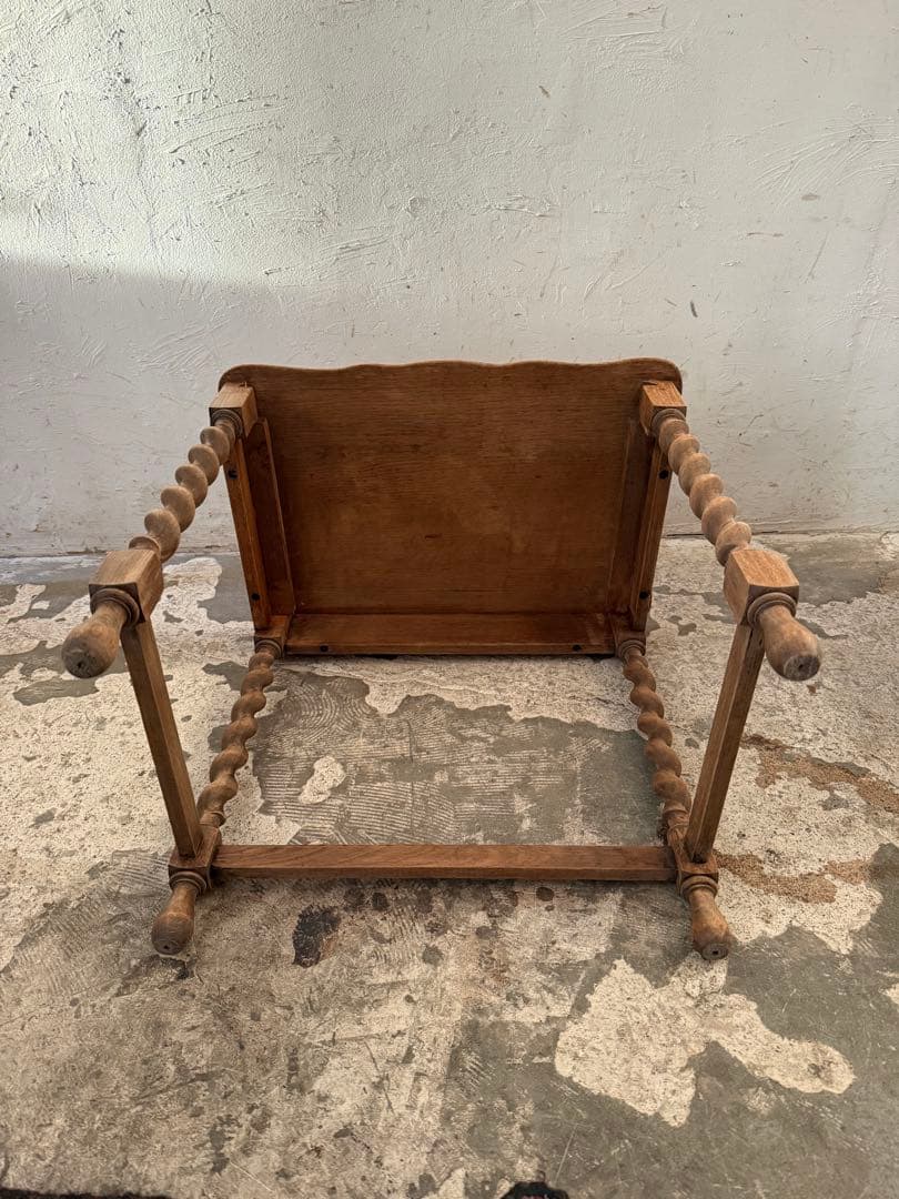 ビンテージ　サイドテーブル ベッドサイドテーブル　大　剥離