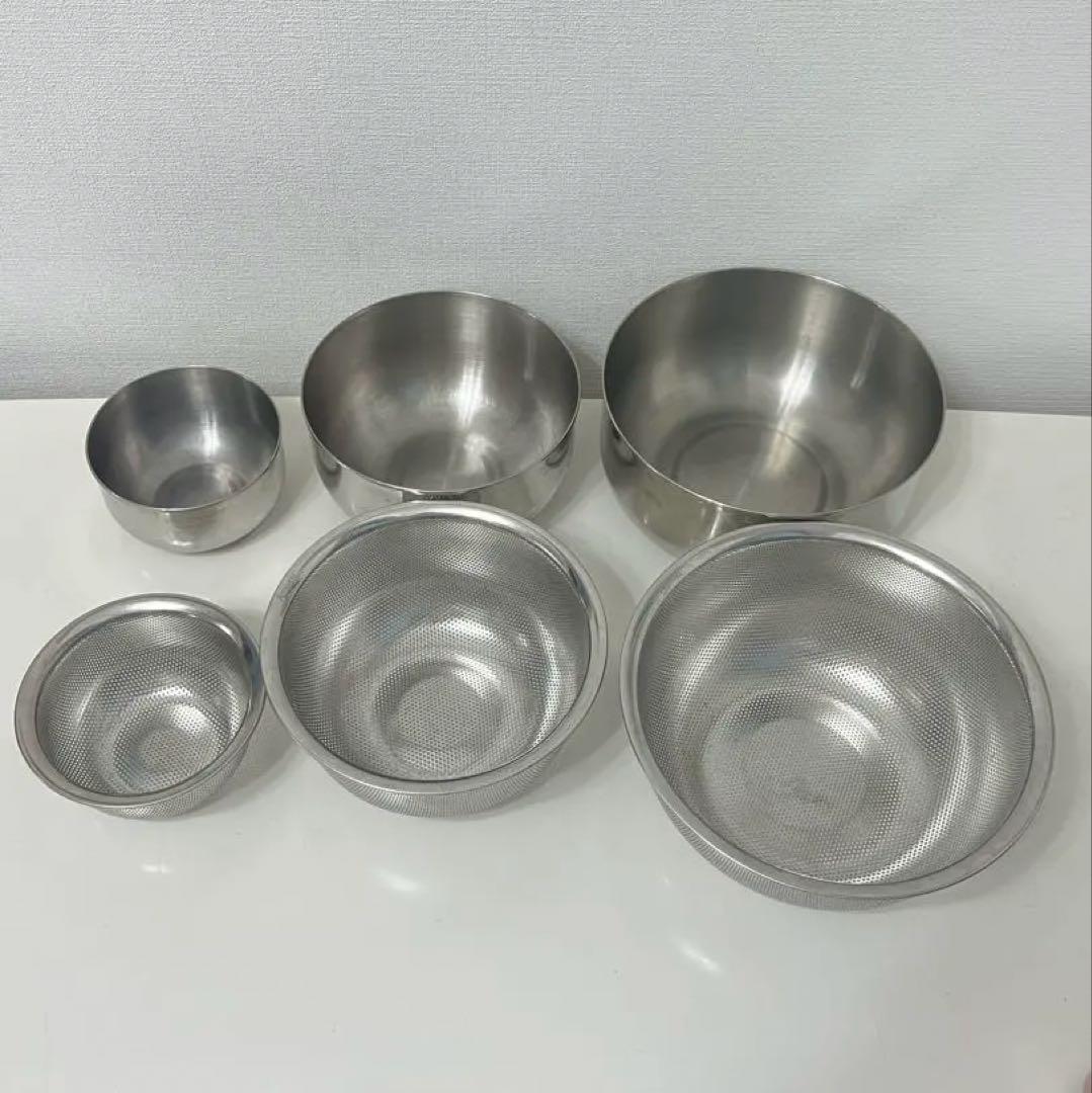 amway アムウェイ ミキシングボウル　と　コランダー　(ざる)セット