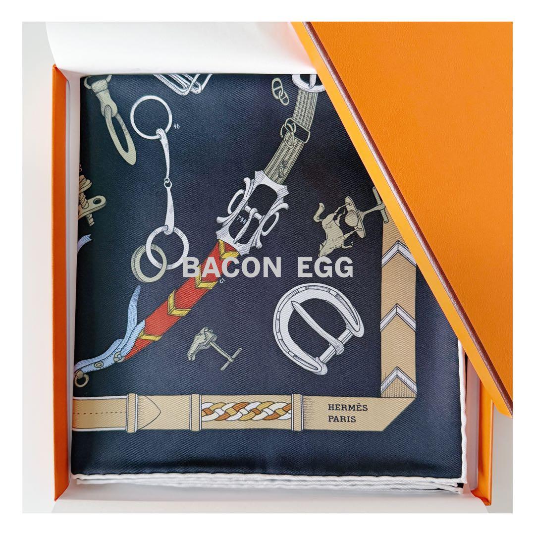 新品未使用【HERMES】カレ 90 《シュヴォー・デシェネ》