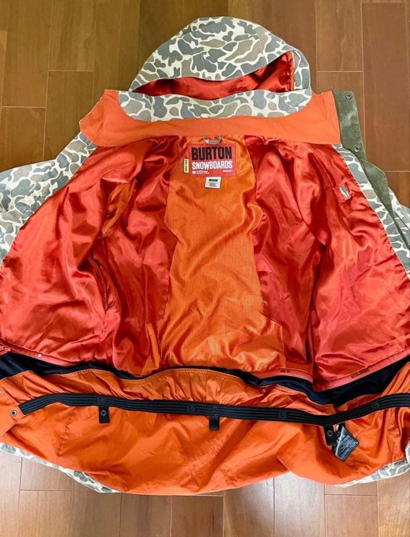 BURTON スノーボードウェア Mサイズ 迷彩/カモフラ