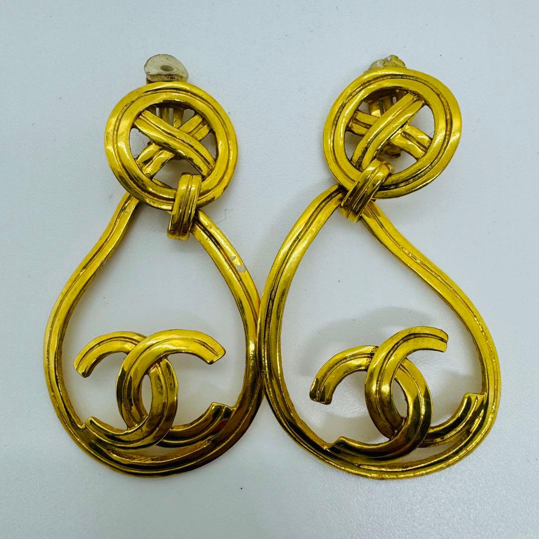 ✨CHANEL✨シャネル✨ココマーク✨ゴールド✨レディース✨イヤリング✨