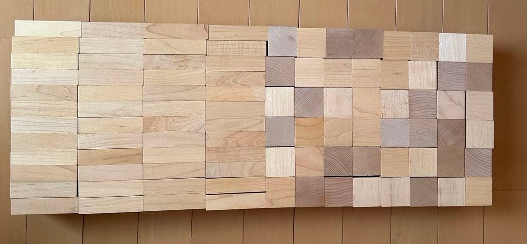 積み木　ドクスピールのレンガブロックセット(木箱入り)192ピース