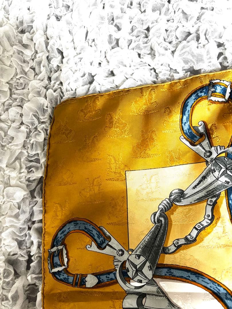 【未使用・正規品】HERMÈSエルメス スカーフ カレ90 エルメスの名作カレ