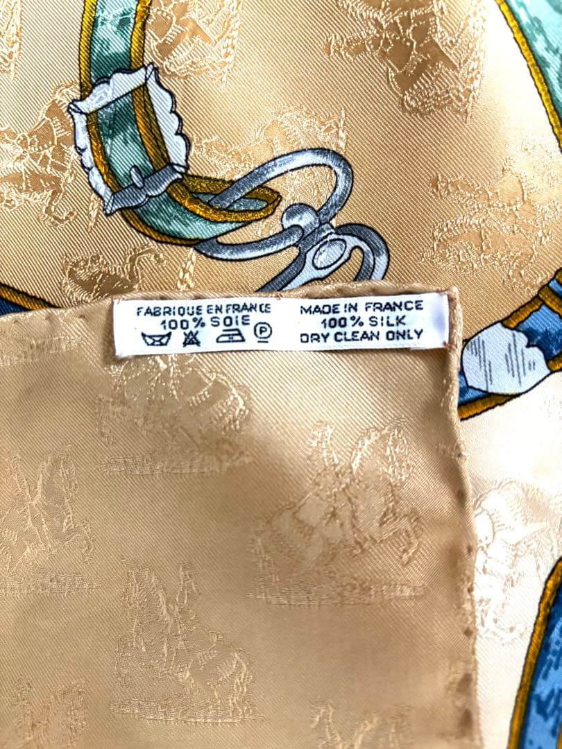 【未使用・正規品】HERMÈSエルメス スカーフ カレ90 エルメスの名作カレ