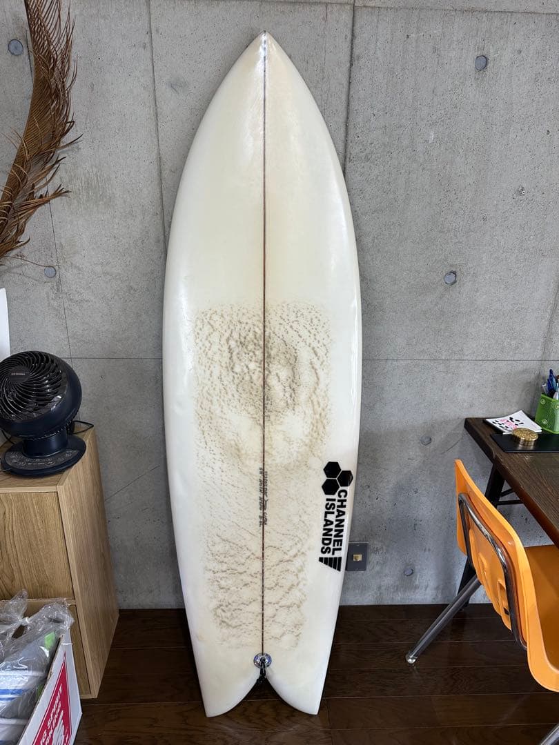 CHANNEL S CIフィッシュ　5.8 フィン付き