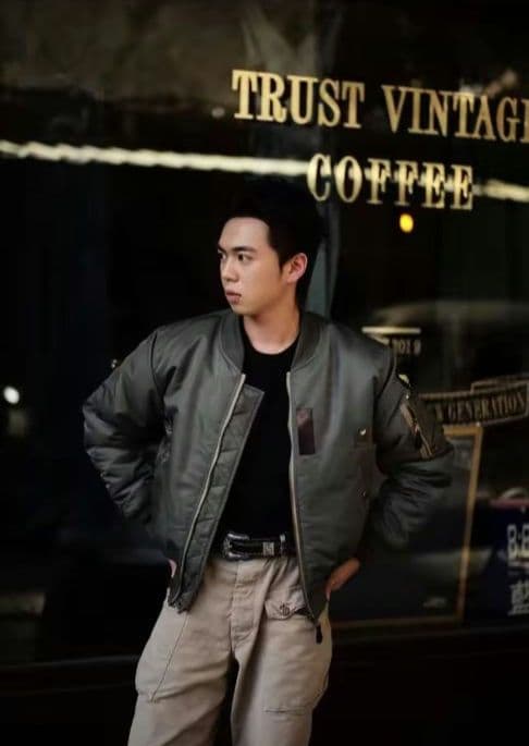 新品 10%off L *WII USAF 2025 MA1セージグリーン