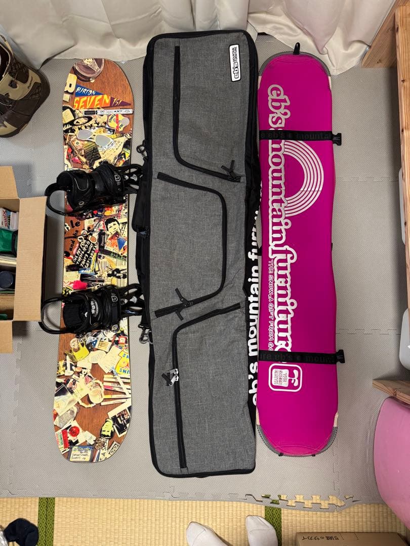 Burton Seven 151cm スノーボード ビンディング