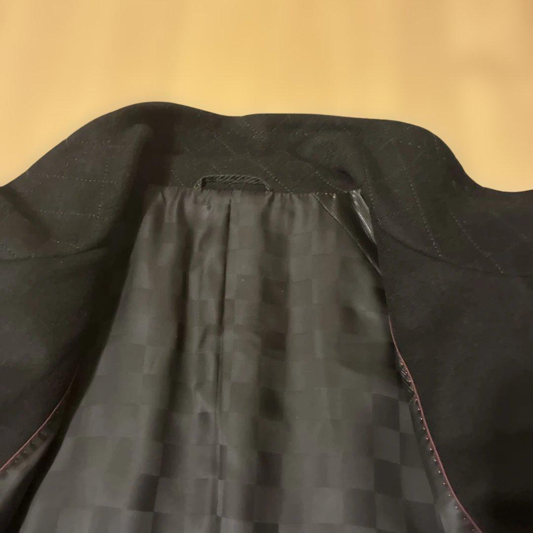 美品　カシミア高級メンズロングコート　コムサデモード