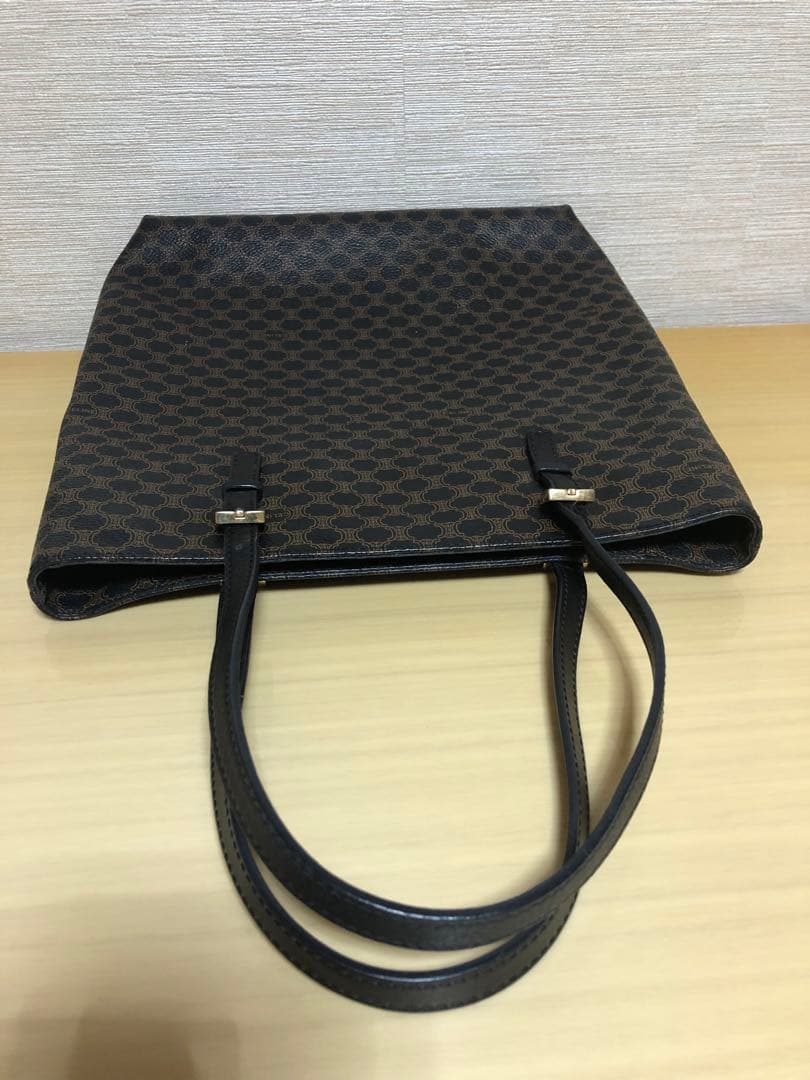 CELINE セリーヌ マカダム柄 トートバッグ