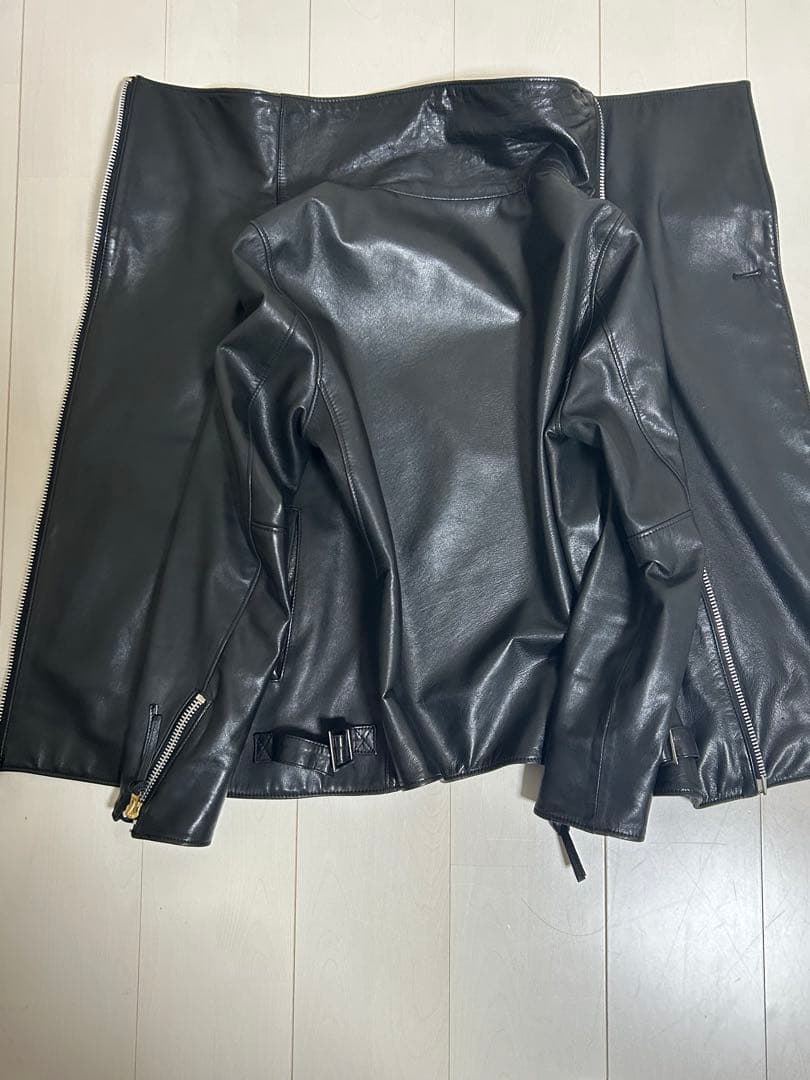 激レア ヴィヴィアンマン ホースレザージャケット 48 ライダース ハイネック