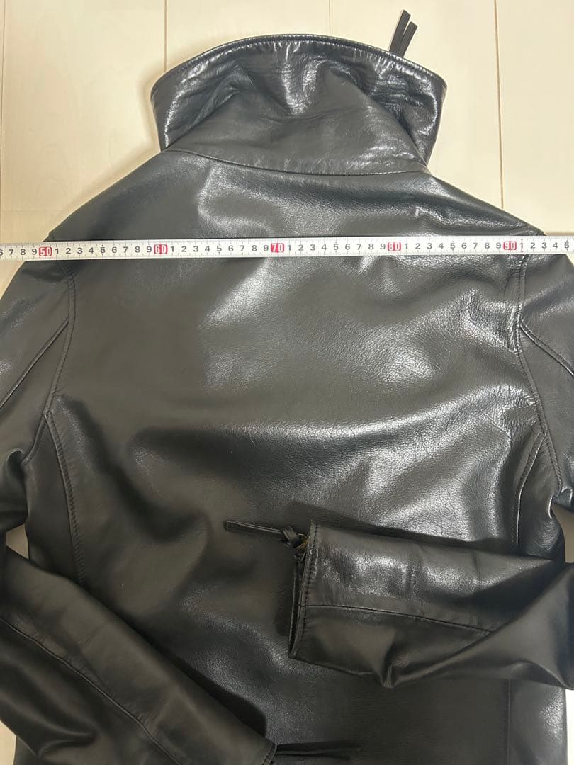 激レア ヴィヴィアンマン ホースレザージャケット 48 ライダース ハイネック