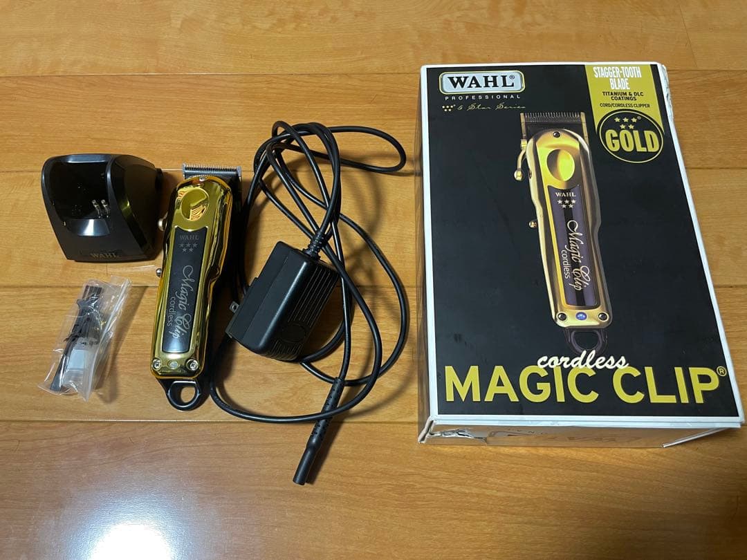 WAHL Magic Clip Cordless ゴールドバリカン
