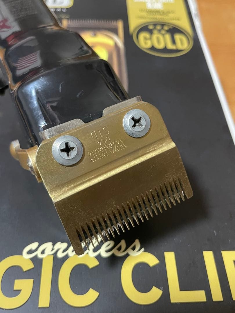 WAHL Magic Clip Cordless ゴールドバリカン