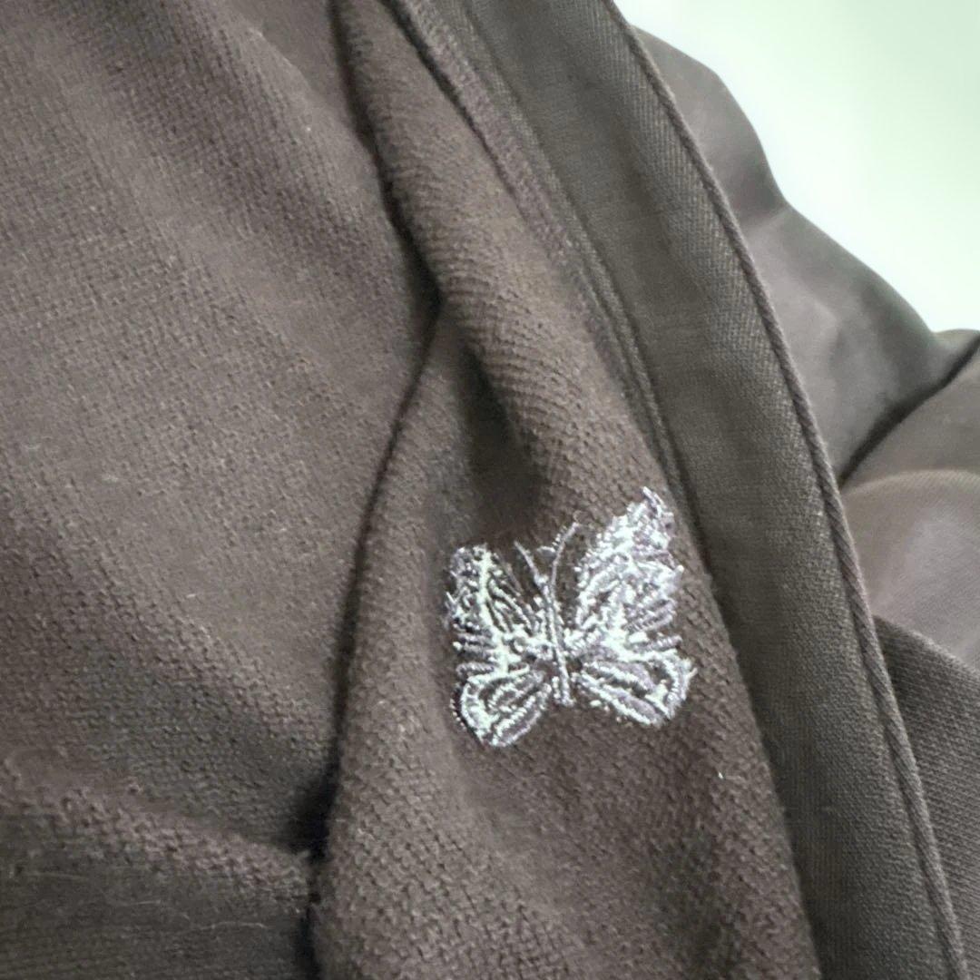 ニードルズ Vネックカーディガン QV337 ダークパープル M needles