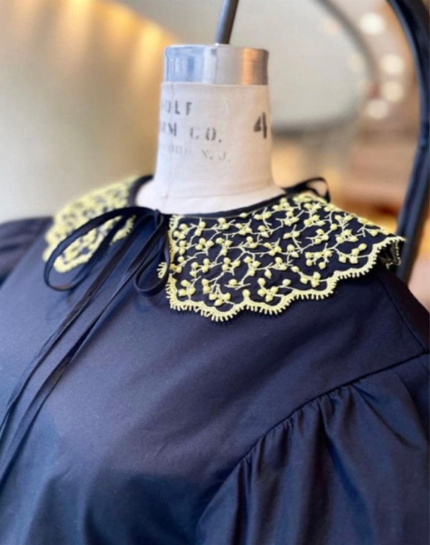 SAサマ専用★CecilieBahnsenセシリーバンセン★ブラックミーブラウス