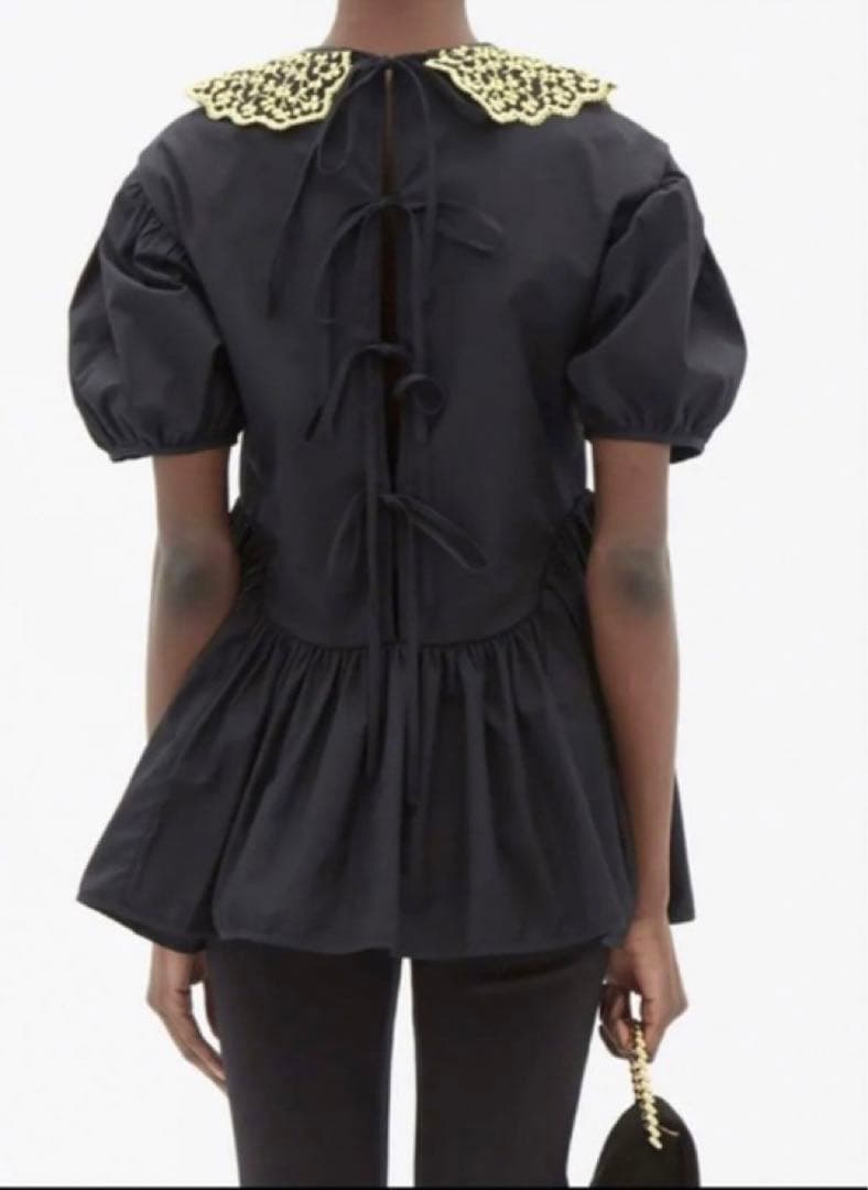 SAサマ専用★CecilieBahnsenセシリーバンセン★ブラックミーブラウス