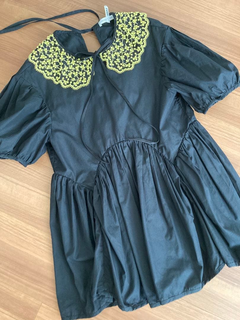 SAサマ専用★CecilieBahnsenセシリーバンセン★ブラックミーブラウス