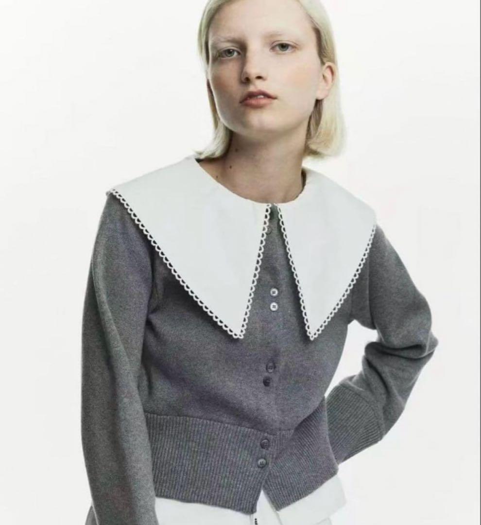 トップス Bibiy. PATTY PILGRIM TOP GRAY