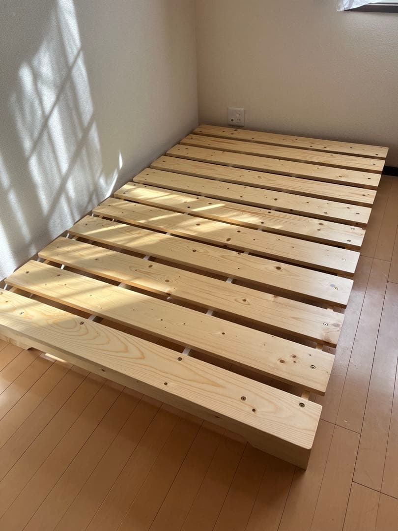 RASIK(ラシク) 天然木フラットデザイン セミダブルベッドフレーム