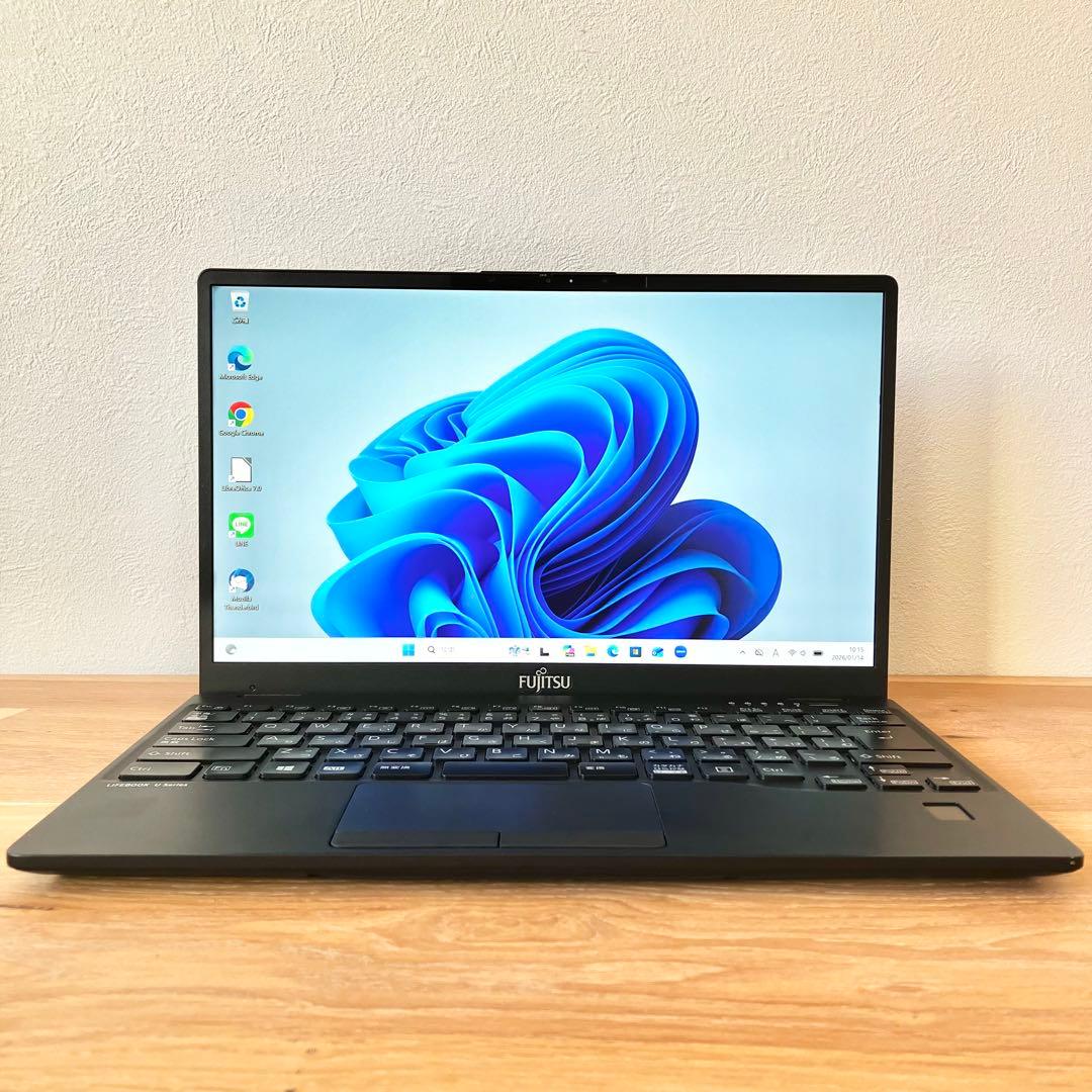 【格安】軽量/SSD/カメラ/オフィス付/Windows11/黒/ノートパソコン