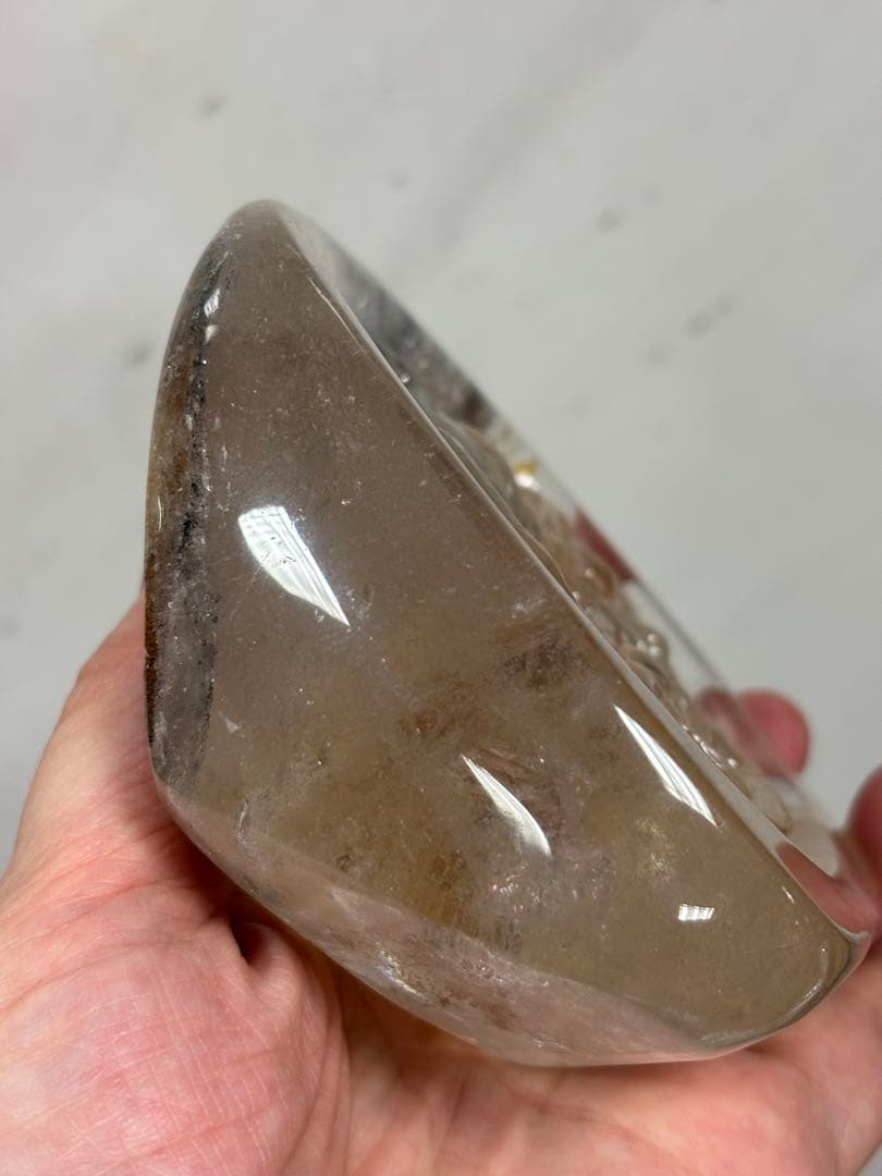 四大神　四大神獣　四神水晶手彫り置物　635g 風水　青龍・朱雀・白虎・玄武