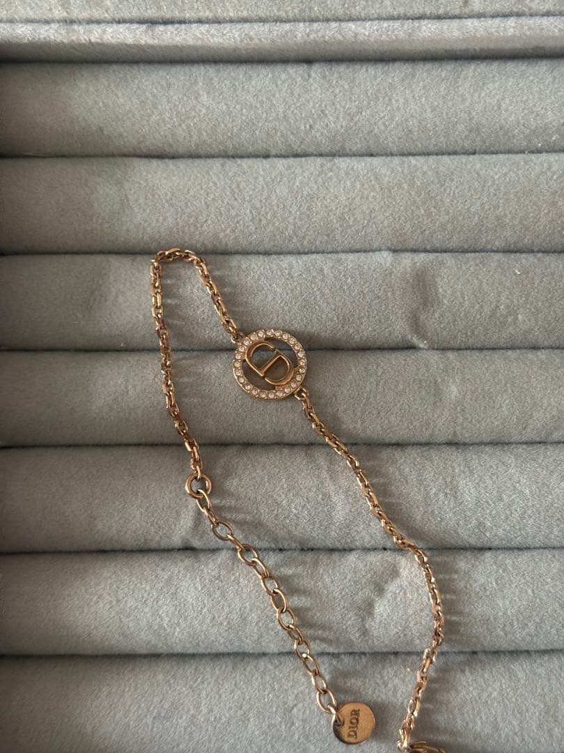 ラスト値下げ Dior Petit CD ブレスレット ピンクゴールド