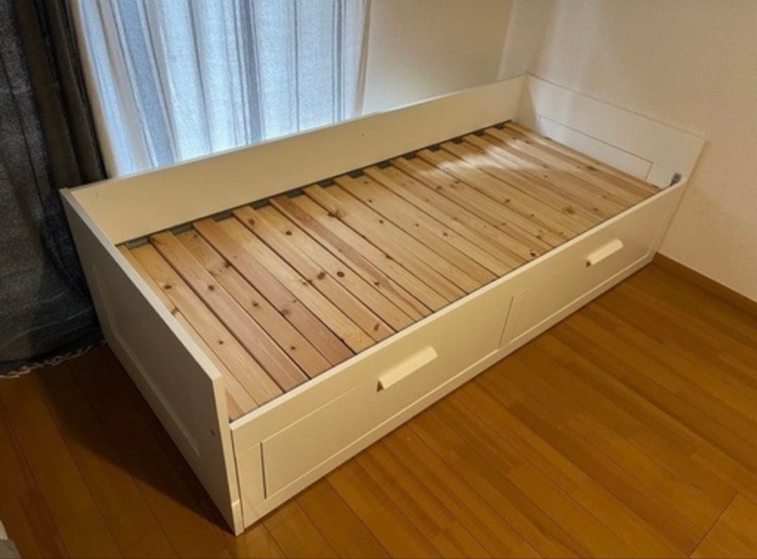 ベッドフレーム 引き出し付き 木製