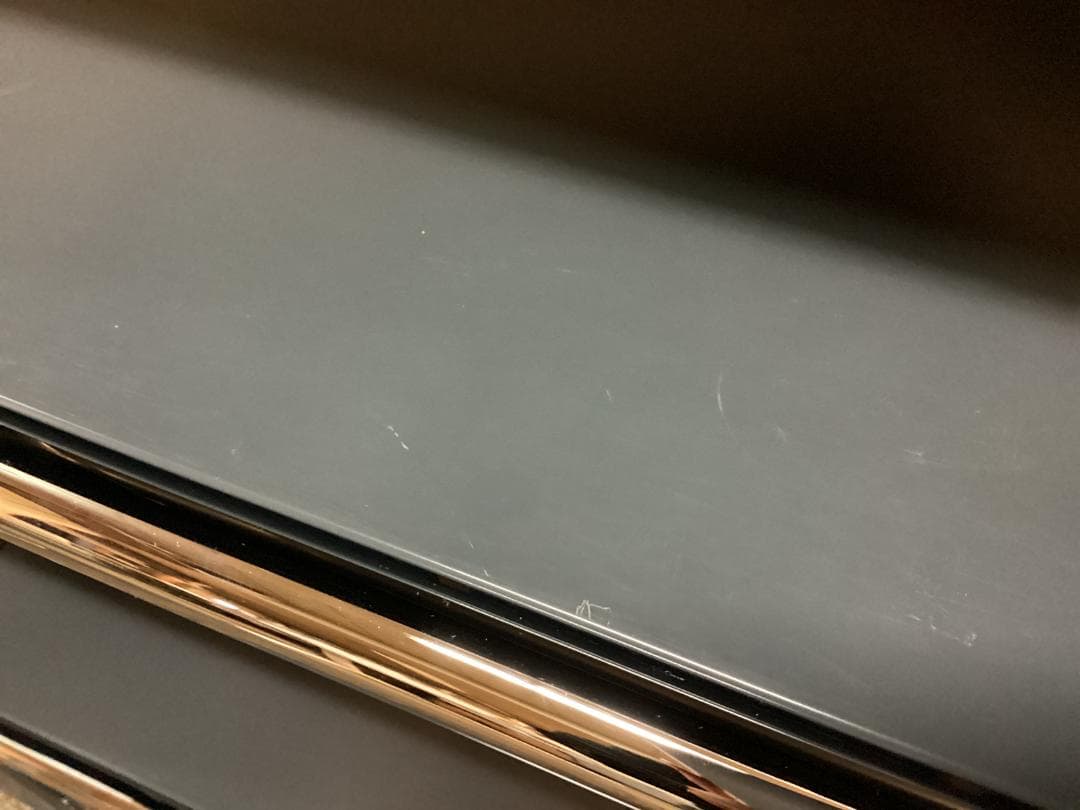 USMハラー ３段 オープンキャビネット シェルフ アントラサイト