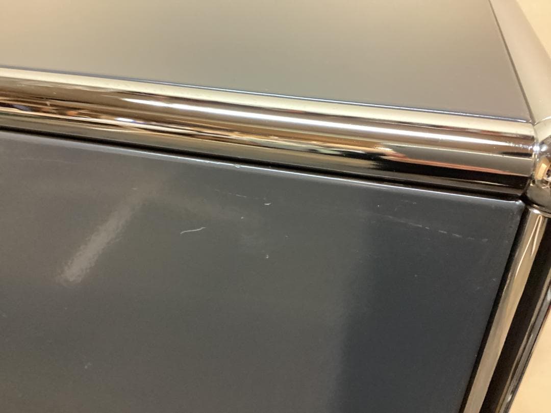 USMハラー ３段 オープンキャビネット シェルフ アントラサイト