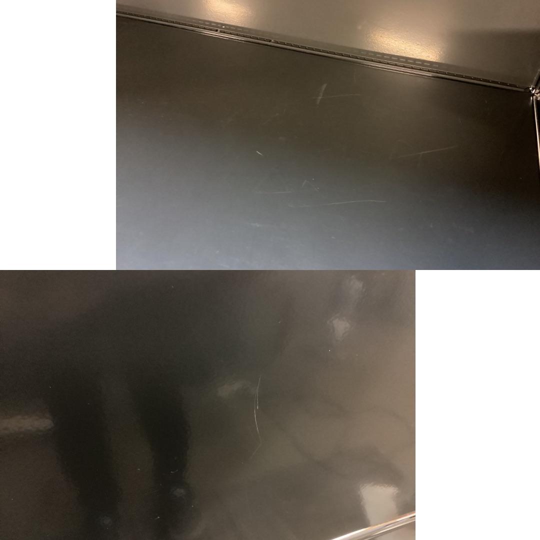 USMハラー ３段 オープンキャビネット シェルフ アントラサイト