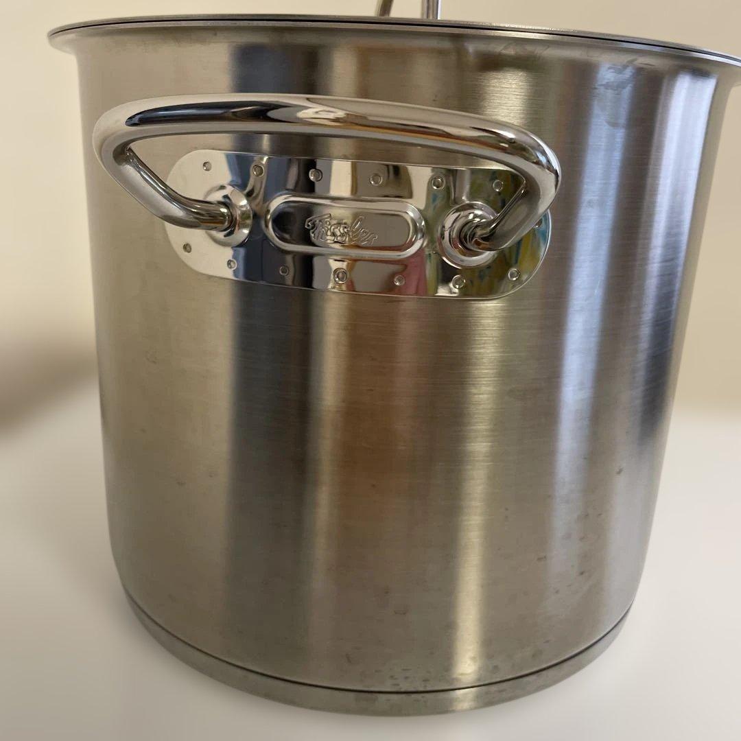 Fissler ステンレススチール 寸胴鍋　24センチ