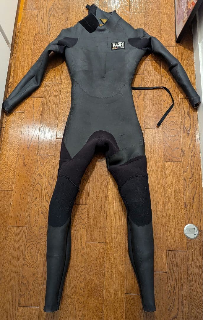 【お値下げ】RASH サーフィン　オーダーウェットスーツ　 ブラック