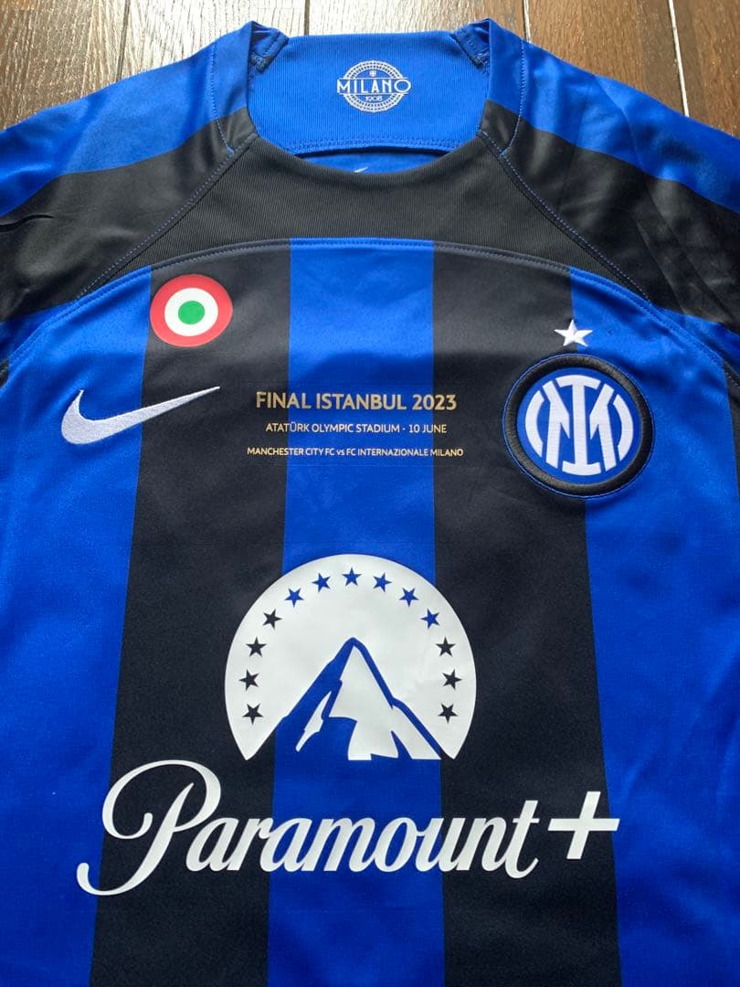 ナイキ正規品 インテル 22-23 チャルハノール　CLファイナル ユニフォーム