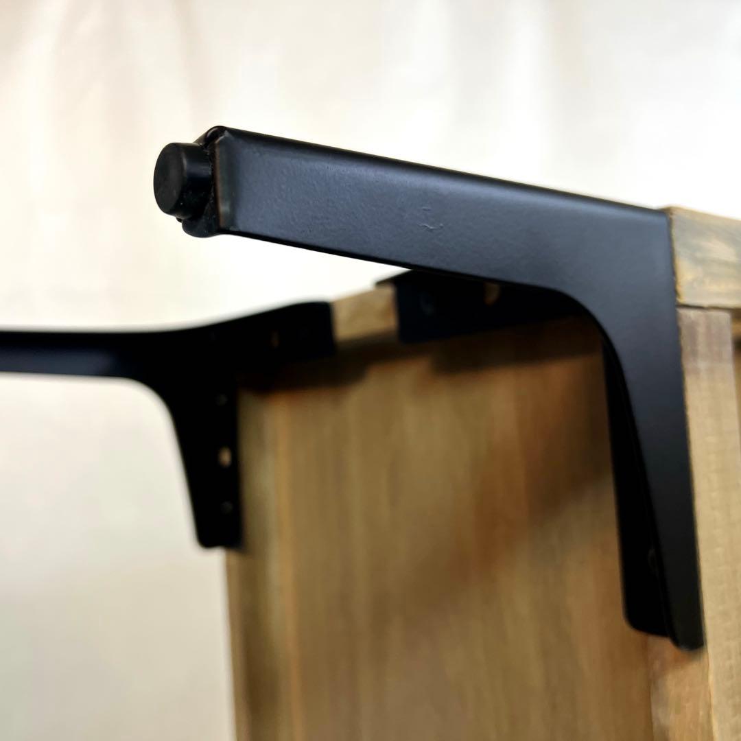 木の棚・ラック・グレーベージュ・ オープンラック・幅90cm 高さ122.5cm