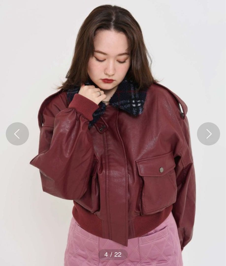 3WAY フライトジャケット TINA：JOJUN