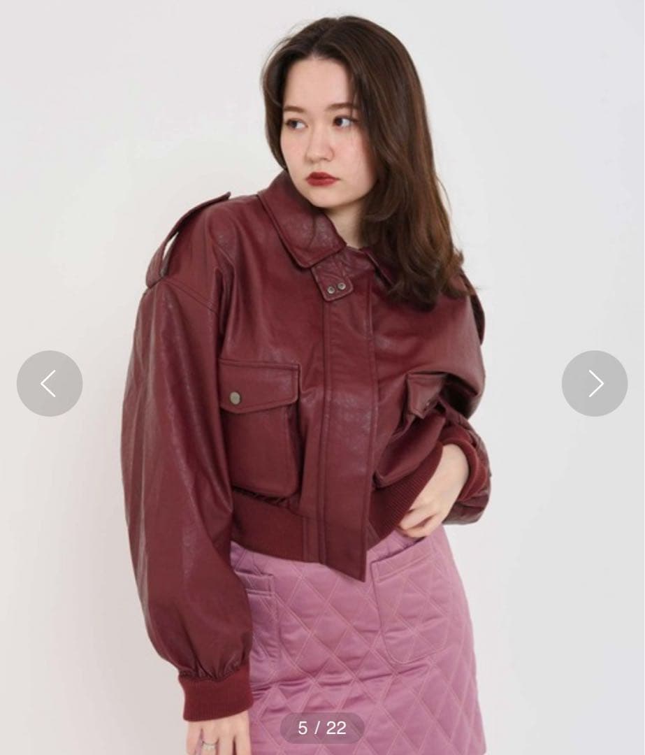 3WAY フライトジャケット TINA：JOJUN